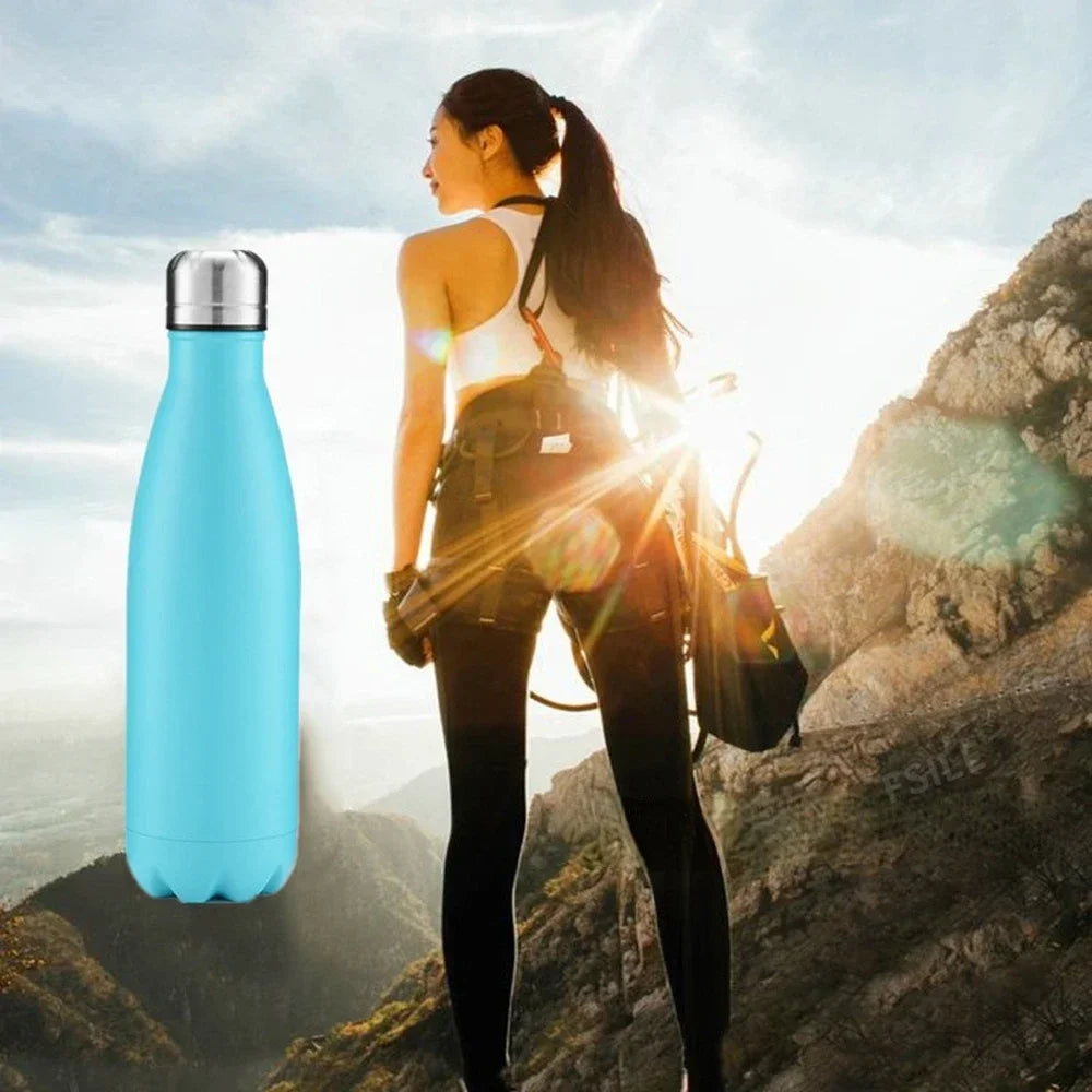 350/500/750/1000ml Double Wall Stainles Steel Water Bottle Thermos Bottle Keep Hot and Cold Insulated Vacuum Flask Sport termos