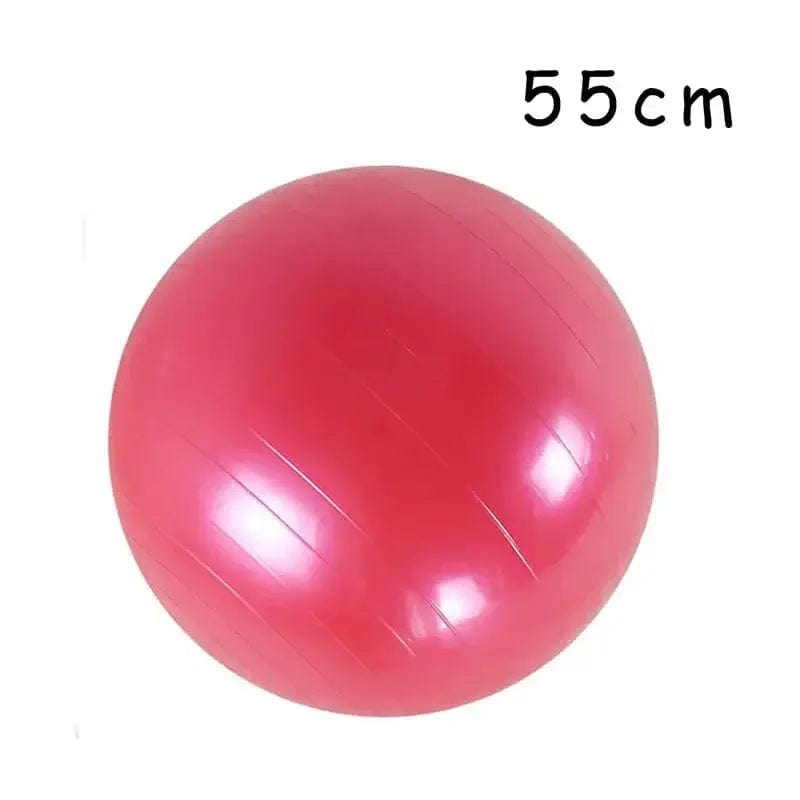 45-85cm Big Yoga Ball PVC Inflatable Yoga Exercise Ball Thickened Gym Fit Ball Exercise Home Fitness Pilates Sport Balance Ball