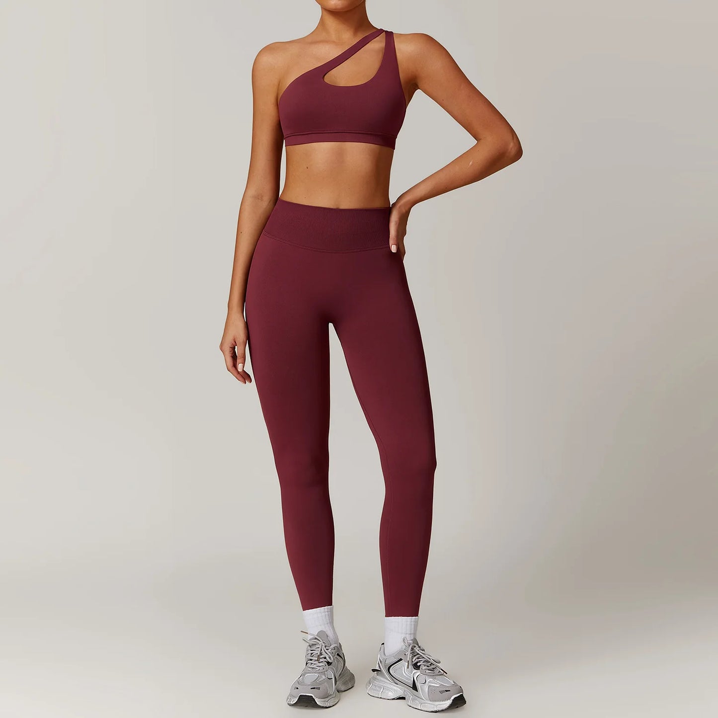 Seamless Yoga Set Gym Clothes Sportswear Yoga Suits For Women Fitness Long Sleeved Jacket Tracksuits Sports Bra Gym Leggings Set