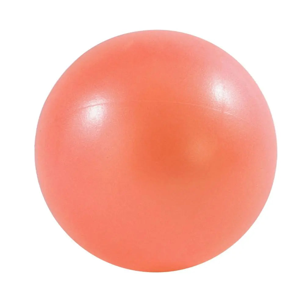25cm Mini Yoga Ball Soft Pilates Exercise Gym Ball PVC Non Slip Home Training Balance Stability Inflatable Straw Easy Inflation