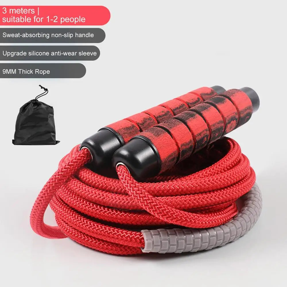 Jump Rope, 3/5/7/10M Length Group Skip Rope Suitable for Adults and Childrens, Multi-person Exercise Weight-loss Skipping Rope