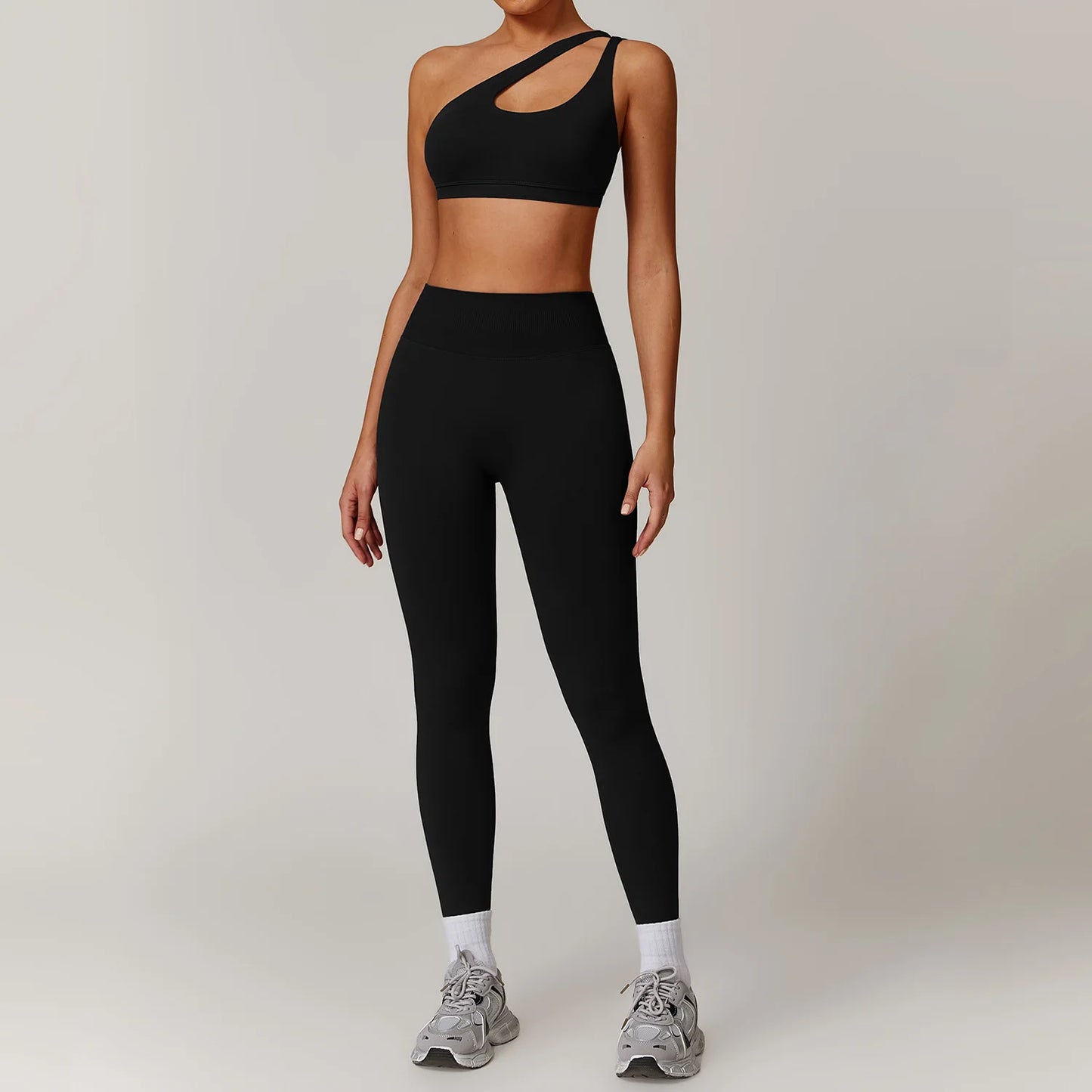 Seamless Yoga Set Gym Clothes Sportswear Yoga Suits For Women Fitness Long Sleeved Jacket Tracksuits Sports Bra Gym Leggings Set