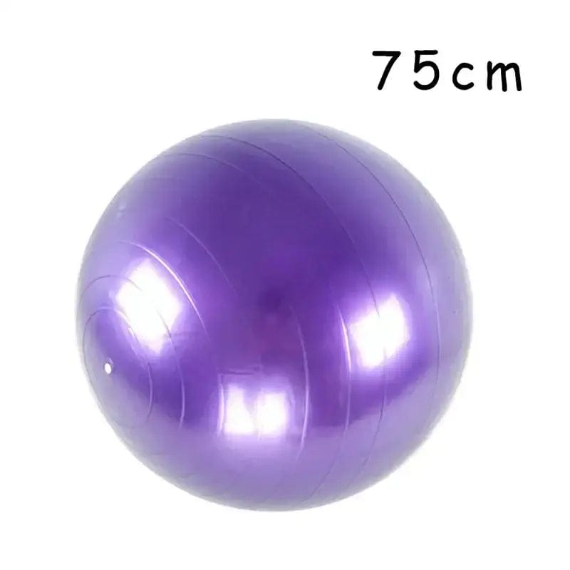 45-85cm Big Yoga Ball PVC Inflatable Yoga Exercise Ball Thickened Gym Fit Ball Exercise Home Fitness Pilates Sport Balance Ball