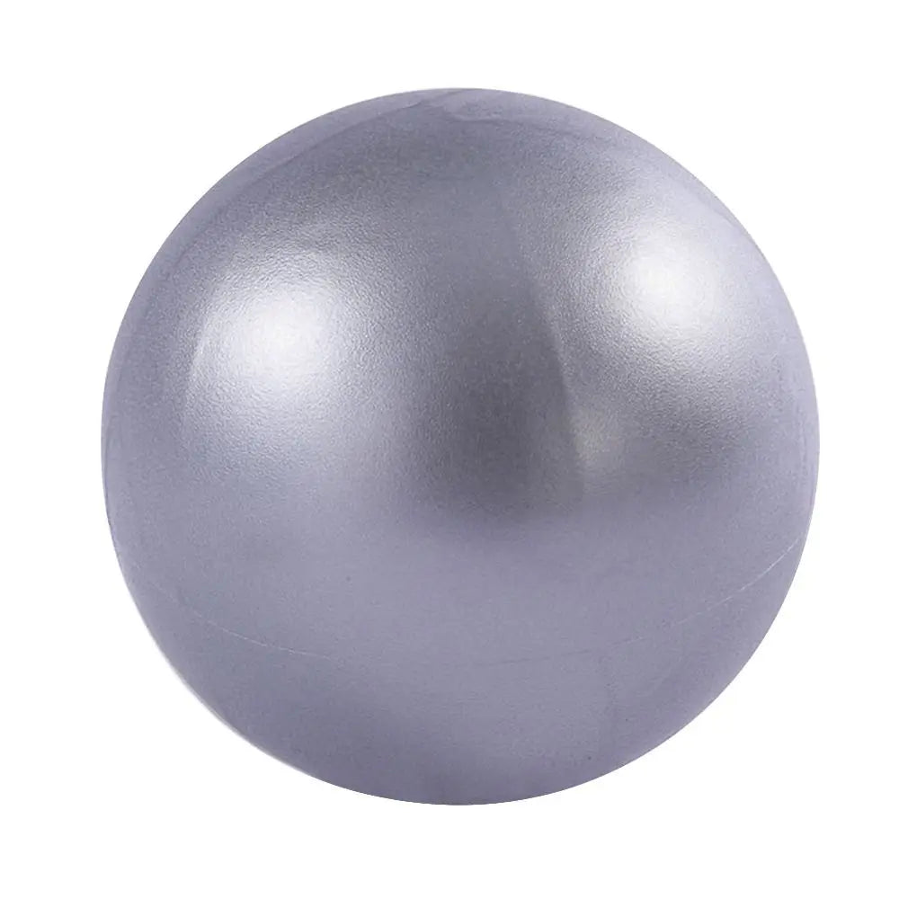25cm Mini Yoga Ball Soft Pilates Exercise Gym Ball PVC Non Slip Home Training Balance Stability Inflatable Straw Easy Inflation