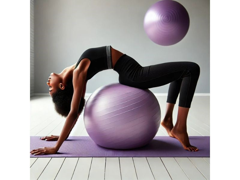 45-85cm Big Yoga Ball PVC Inflatable Yoga Exercise Ball Thickened Gym Fit Ball Exercise Home Fitness Pilates Sport Balance Ball